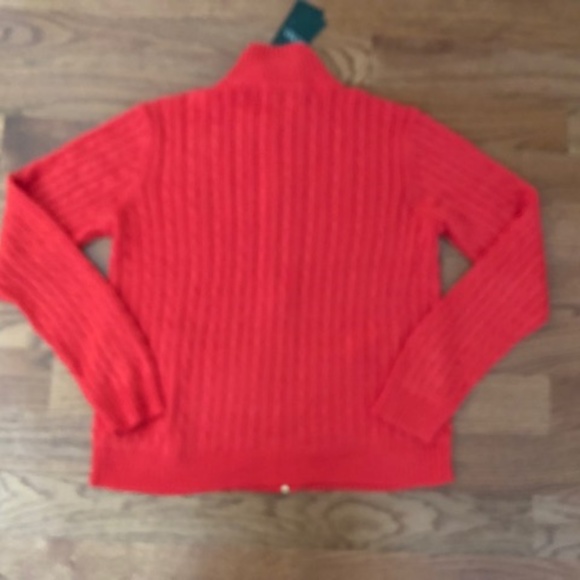 Ralph Lauren  Zip Knit Sweater.  Size: XXL. Plus - Picture 5 of 5